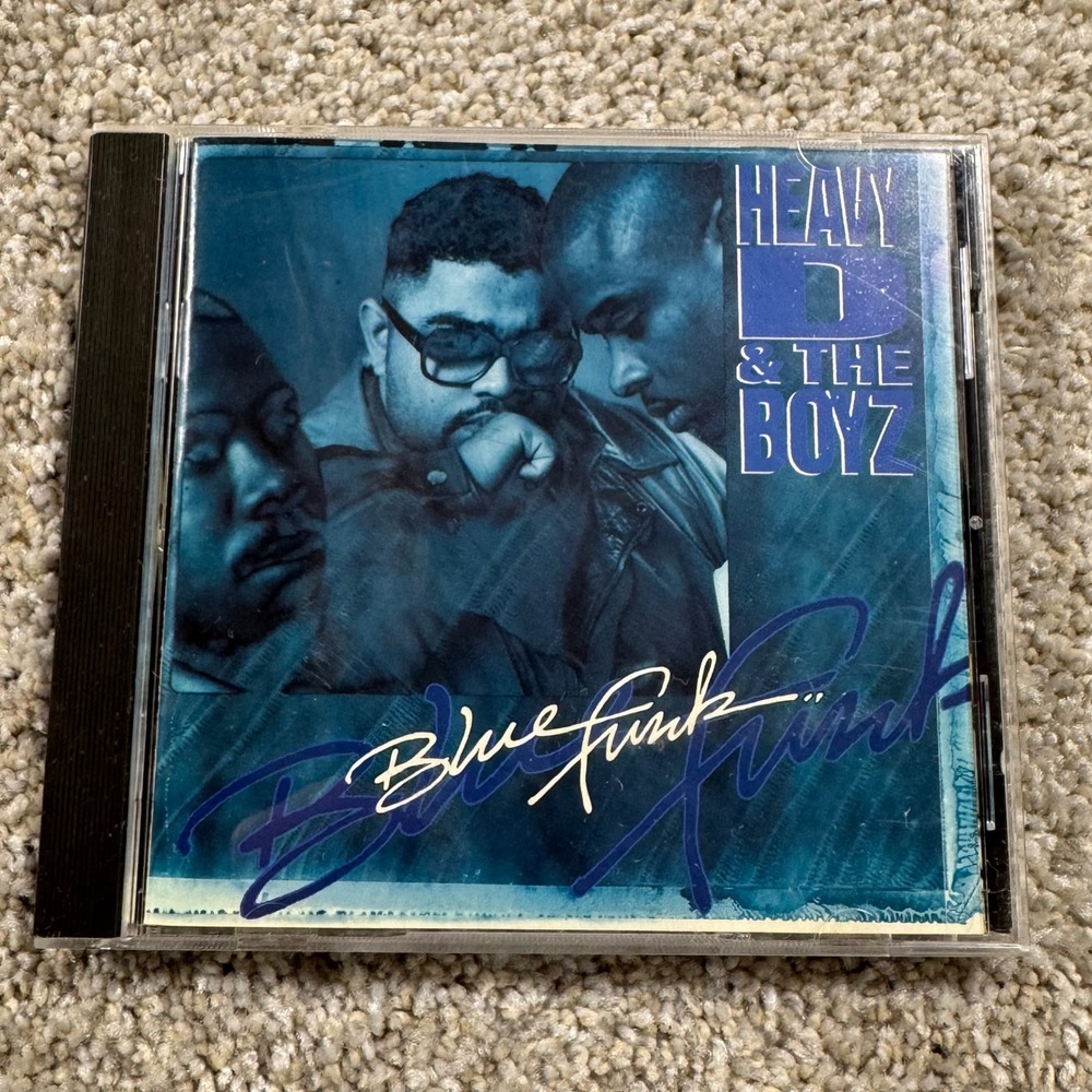 Heavy D & The Boyz Blue Funk CD 1992 MCA Uptown Records UPTD-10734 Hip Hop